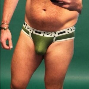 N2N Men's Green Underwear Size L